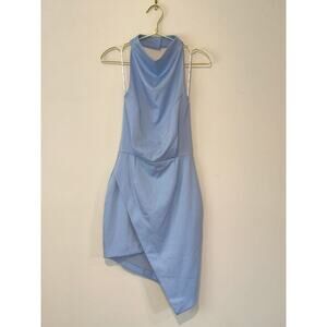 Elliatt Revolve Blue Camo Dress XS NWT